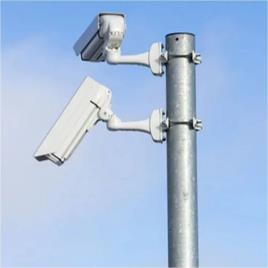 Round CCTV Camera Pole