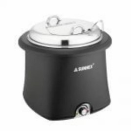 Round Electric Soup Warmer