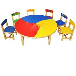 Classroom Round Study Table