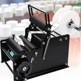 MT-30 Manual Round Bottle Labelling Machine