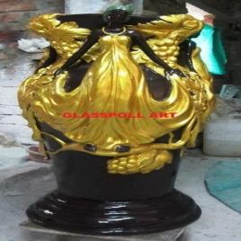 Multicolor FRP Sculpture Flower Vase - 3 FT