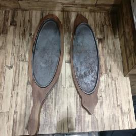 Round Oval Sizzler Brownie Plate, Domestic Commercial