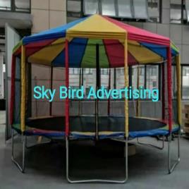 Steel Kids Round Jumping Trampoline