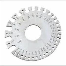 Round SWG Wire Measuring Gauge, 1-36mm