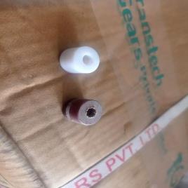 Round TEFLON Bushing For Packing Machines, Industrial