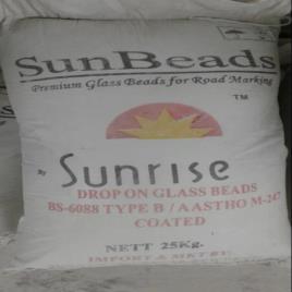 Transparent Round Sunbeads (Drop On Glass)