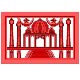 Rubber Ventilation Jalli Mould