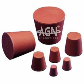 Assorted Rubber Cork, Red