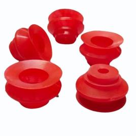 Red Rubber Vacuum Sucker 5mm