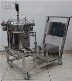 SS 304 Semi-Automatic Filter Press