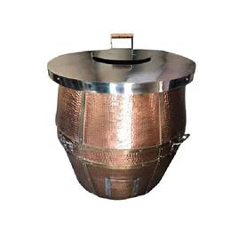 S Steel Top Copper Tandoor, Hotel Application
