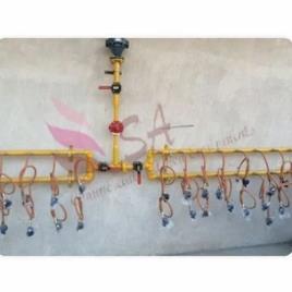 SA Kitcen Silver LPG Gas Manifold