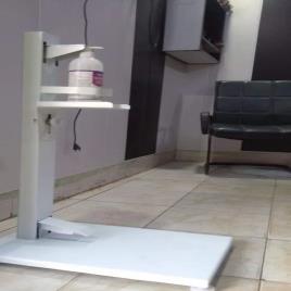 Safe Manual Sanitizer Stand