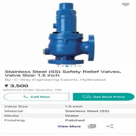 3 Inch Industrial Safety Relief Valve