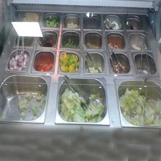 Commercial Salad Display