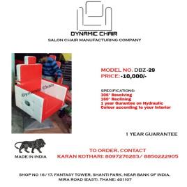 Synthetic Leather Salon Machine, No Footrest