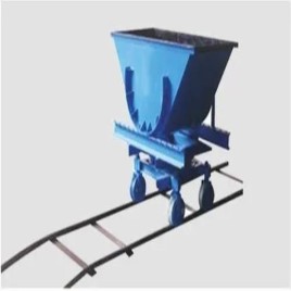 Saluja MS Tilting Bucket Slab Trolley, 20 Ltr Industrial