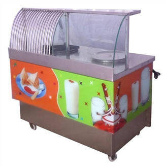 Samosa Snacks Preparation Counter