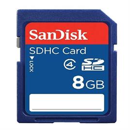 SanDisk Micro SDHC 8GB Class 4 Memory Card