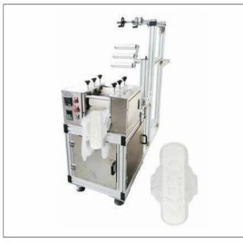 Manual Sanitary Napkin Manufacturing Machine