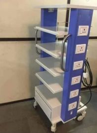 Adjustable Steel Monitor Trolley