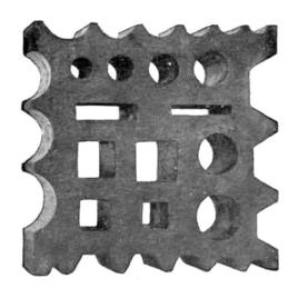 Elco Swage Block, Cast Iron, 12 X 12 Inch