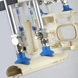 Schmalz Plastic Inline Vacuum Filter, 10-15in