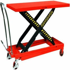 Hydraulic Scissor Lift Trolley, 1 Ton Capacity