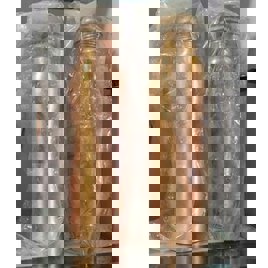 Polished Copper Screw Cap Bottle