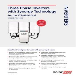 SolarEdge 66kW Grid-Tie Solar Machine 3P
