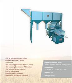 Seed Processing Machine, 300 KG/Hr