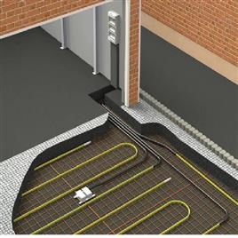 Self-Regulating Floor Heating Bands