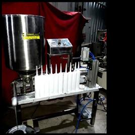 Semi Automatic Grease Pouch Filler