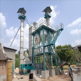 Three Phase Semi-Automatic 8 Ton Paddy Dryer