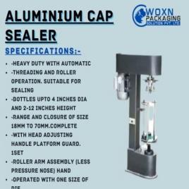 Semi Automatic Aluminium Cap Sealer