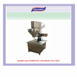 Semi-Automatic Auger Powder Filling Machine