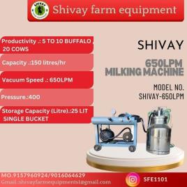 Buffalo Semi-Auto Milking Machine