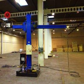 Semi-Automatic Column Boom Manipulator