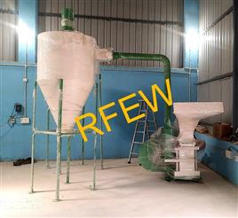 Semi-Automatic Blower Pulverizer Spice Grinder