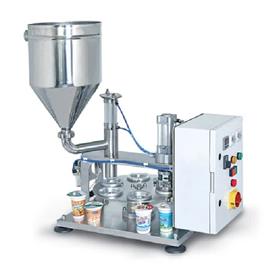 Semi Auto Cup Filler Sealer Machine
