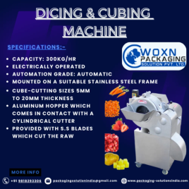 Semi-Automatic Dicing & Cubing Equipment