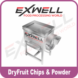 Commercial Semi-Automatic Dry Fruit Chips Powder Machine