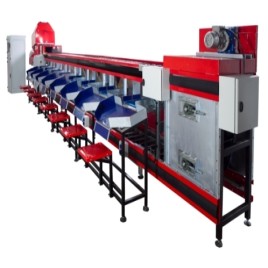 Semi-Automated Fruit Vegetable Grading Line