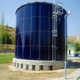 Glass Lined Steel Storage Tank, 180KL