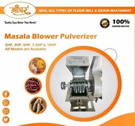 Semi-Automatic Haldi Processing Machine, Single Phase