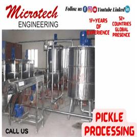 Industrial Pickle Processing Plant