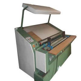 Semi-Auto Mild Steel Fabric Inspection Rolling Machine