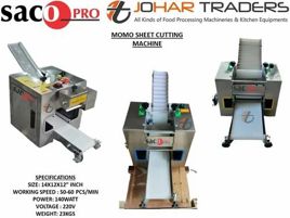 Semi-Auto Momo Sheet Maker, Restaurant Use