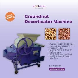 Semi Automatic Peanut Processing Machine