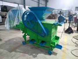 Powder Coated Ground Nut Shelling Machine, 2 HP, Three Phase